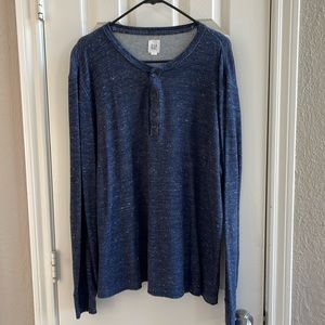 GAP Long Sleeve Henley Shirt